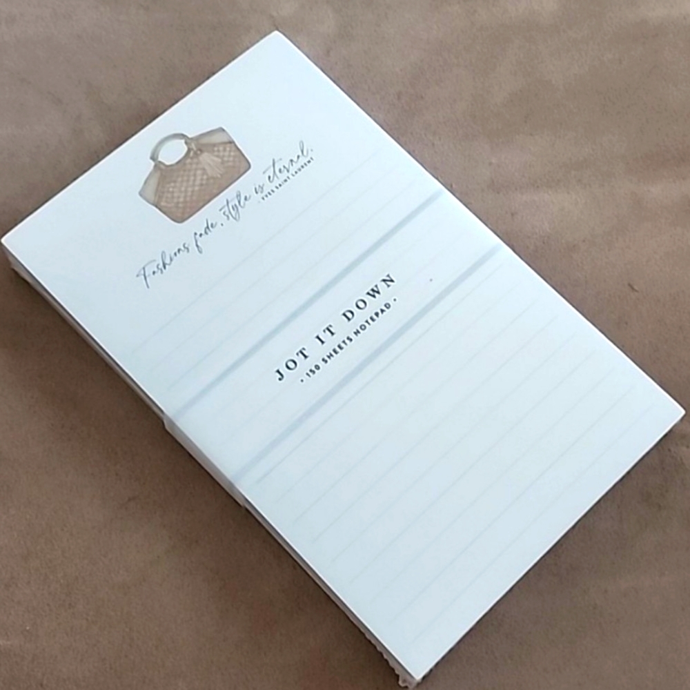 Fashion Lined Notepad